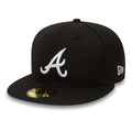 59FIFTY Atlanta Braves Essential Black 59FIFTY Cap