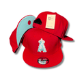 Men's New Era Red Los Angeles Angels 2024 Father's Day 9FIFTY Snapback Cap