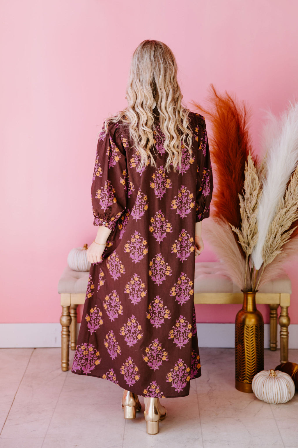 Chic In Bloom Midi Dress