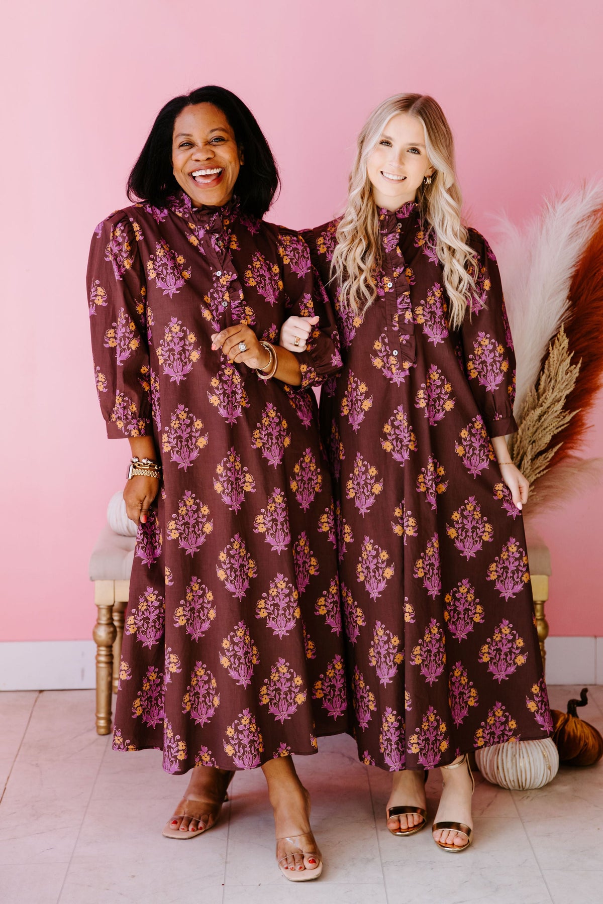 Chic In Bloom Midi Dress