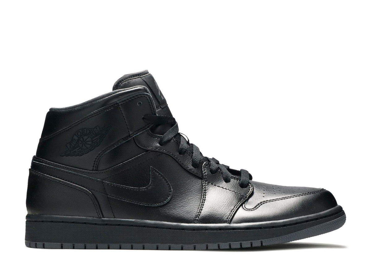 Air Jordan 1 Mid 'Black' Sneakers