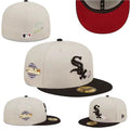 Chicago White Sox Love & Hustle 2005 World Series 59FIFTY Hat - Cream and Black