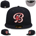 Boston Red Sox Logo Navy Fitted Cap for MLB Fans