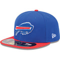 Buffalo Bills Snapback Hat with Embroidered Team Logo - Blue and Red