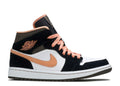 Air Jordan 1 Mid SE 'Peach Mocha' Sneakers