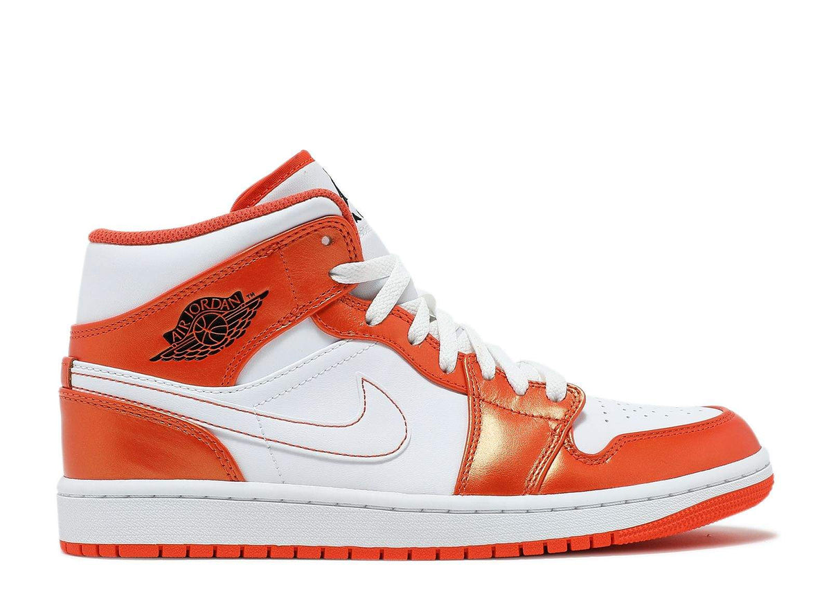 Air Jordan 1 Mid SE 'Electro Orange' Sneakers