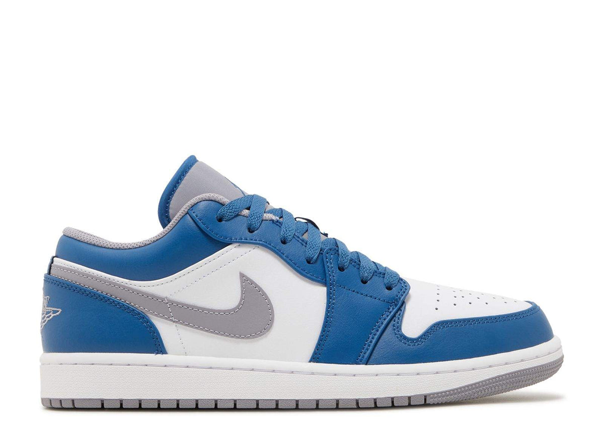 Air Jordan 1 Low 'True Blue Cement' Sneakers