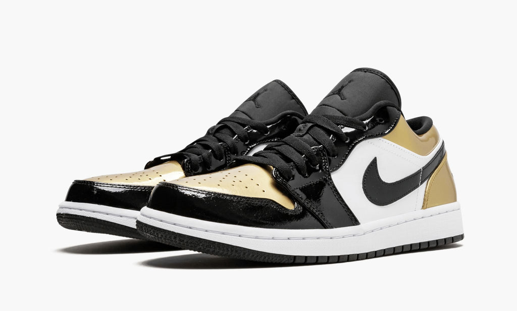 Air Jordan 1 Low Gold Toe Sneakers