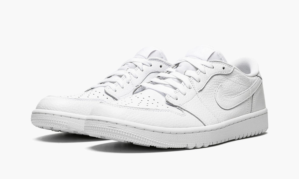 Air Jordan 1 Low Golf "Triple White" Sneakers