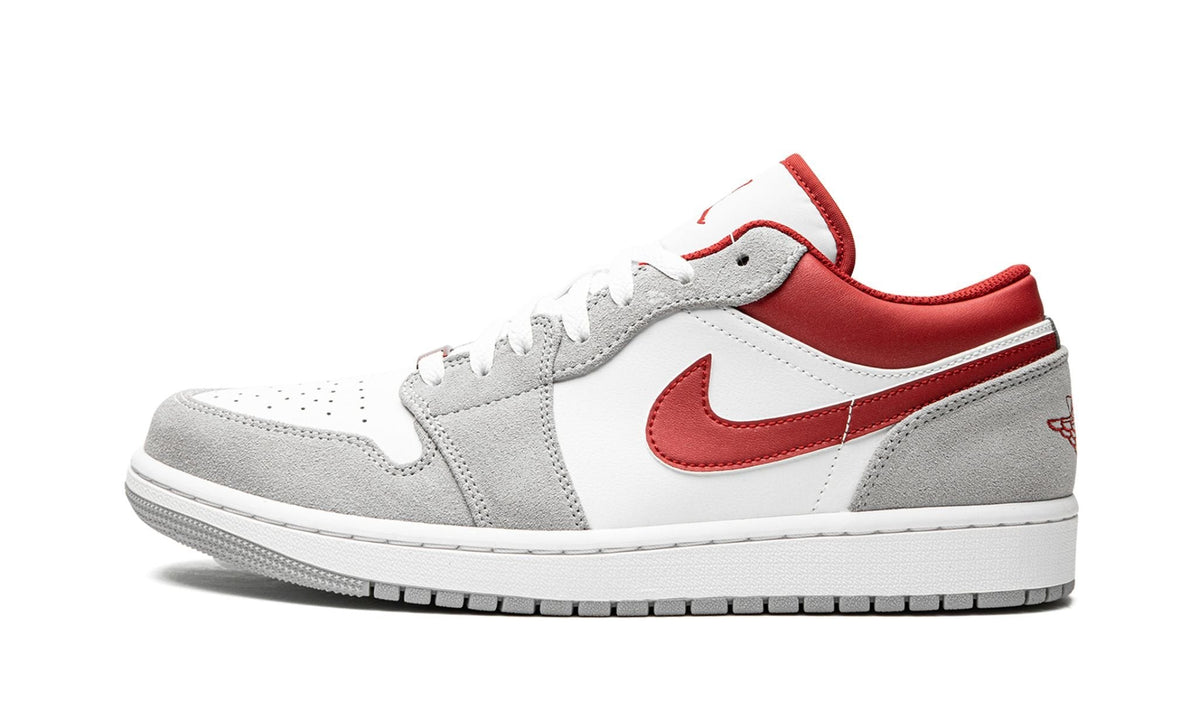 Air Jordan 1 LOW SE "White / Grey / Red" Sneakers
