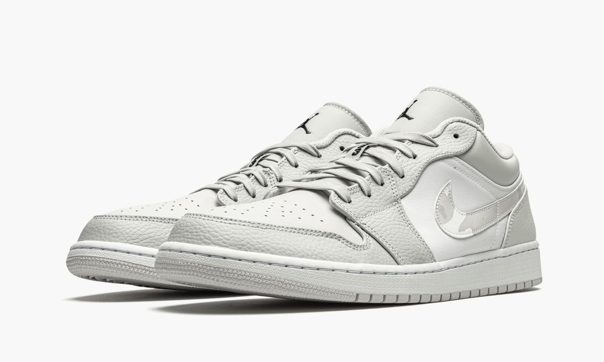 Air Jordan 1 Low White Camo Sneakers