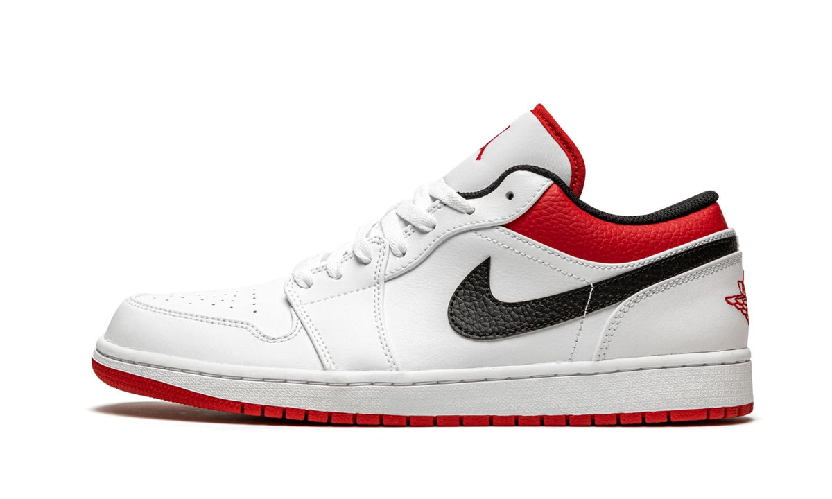 Air Jordan 1 Low White / Gym Red Sneakers