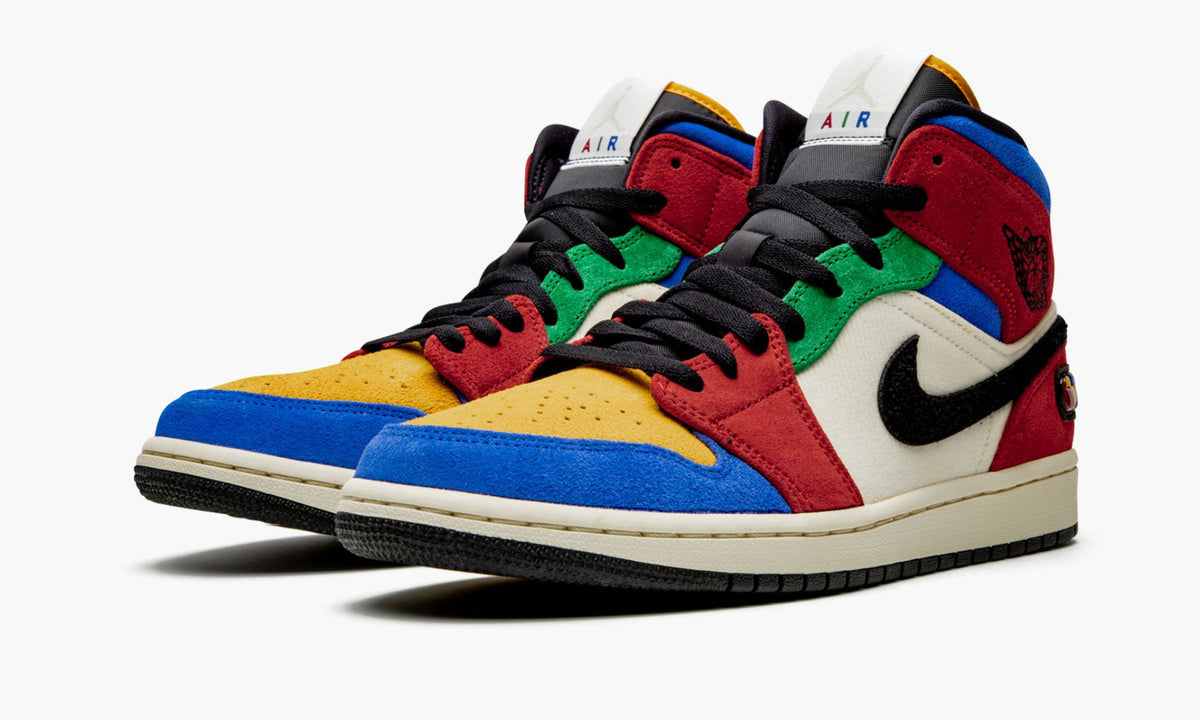 Air Jordan 1 Mid "Blue The Great - Fearless" Sneakers
