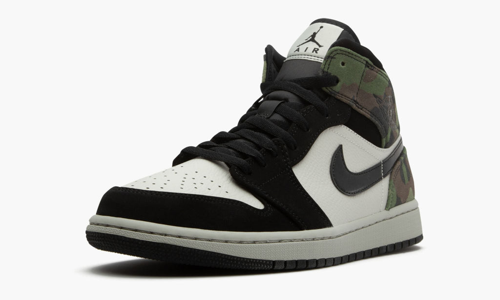 Air Jordan 1 Mid "Camo" Sneakers