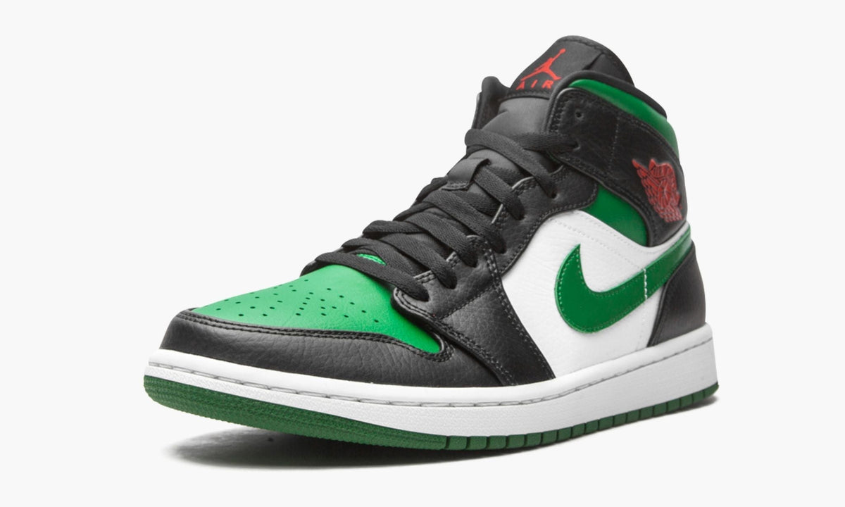 Air Jordan 1 Mid "Green Toe" Sneakers
