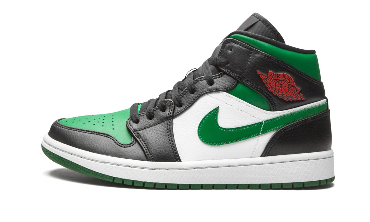 Air Jordan 1 Mid "Green Toe" Sneakers