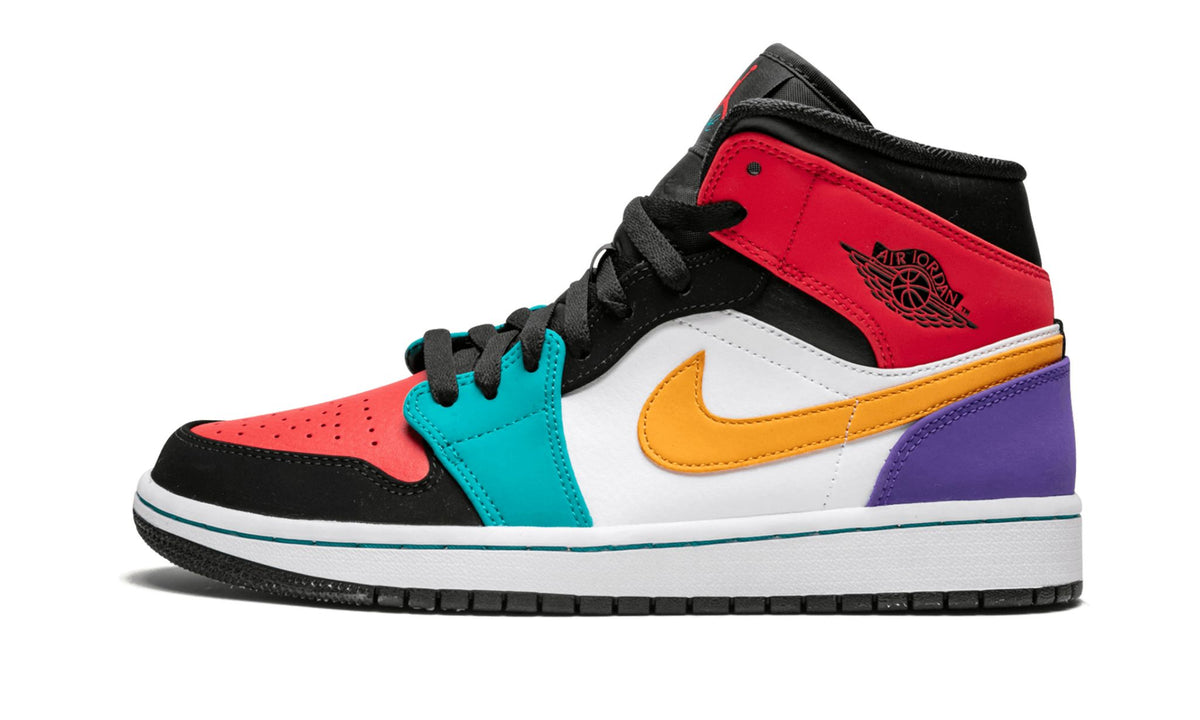Air Jordan 1 Mid "Multicolor" Sneakers