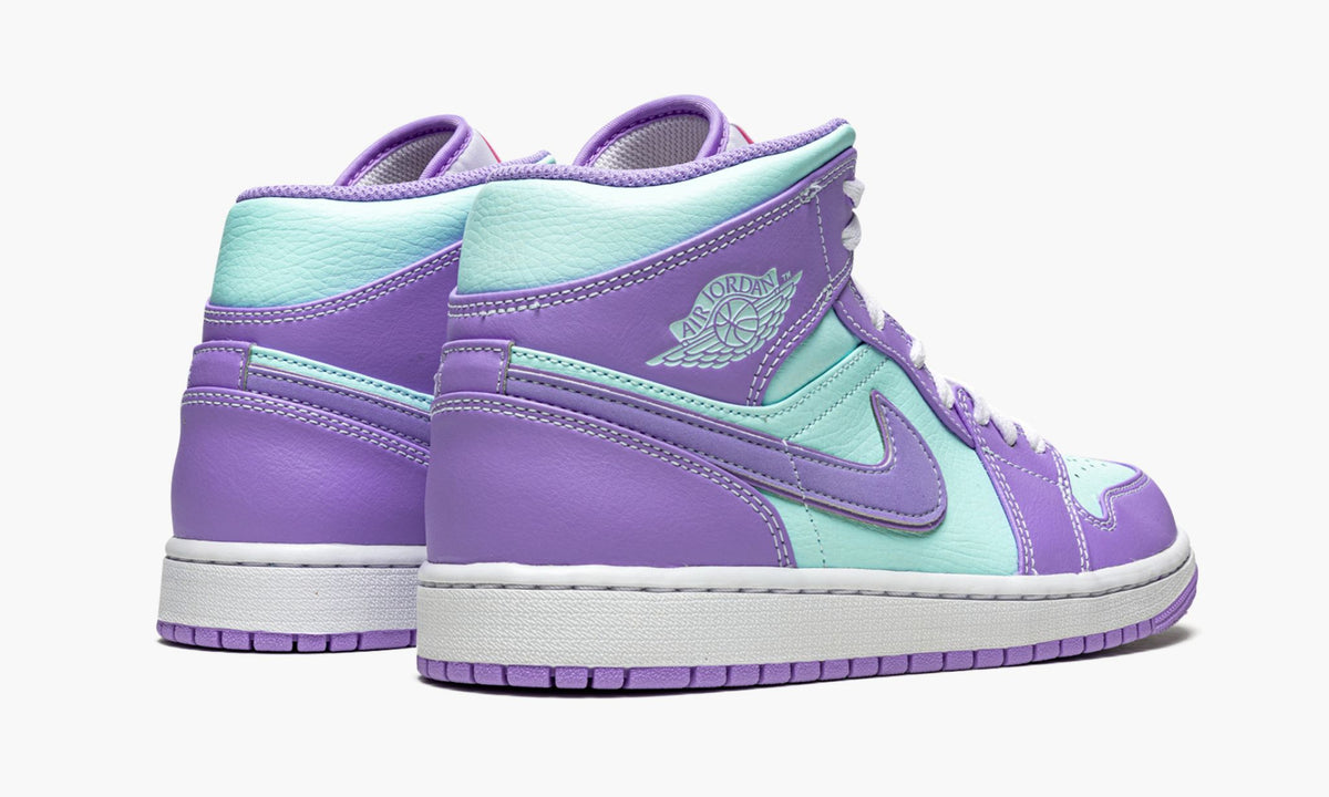 Air Jordan 1 Mid "Purple Pulse / Glacier Blue" Sneakers