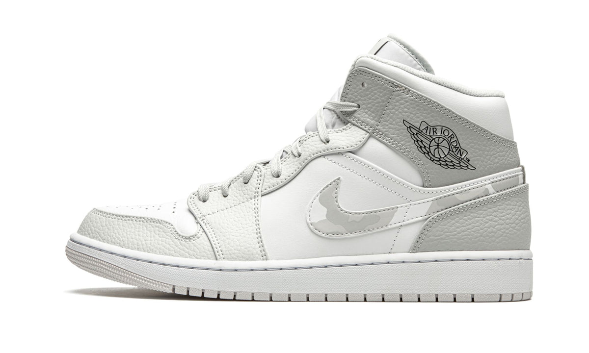 Air Jordan 1 Mid "White Camo" Sneakers