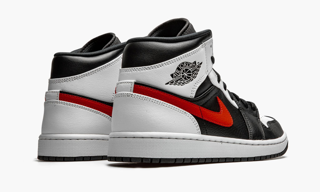 Air Jordan 1 Mid Chile Red Sneakers