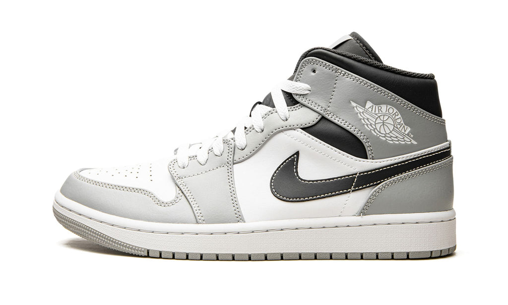 Air Jordan 1 Mid Light Smoke Grey 2.0 Sneakers
