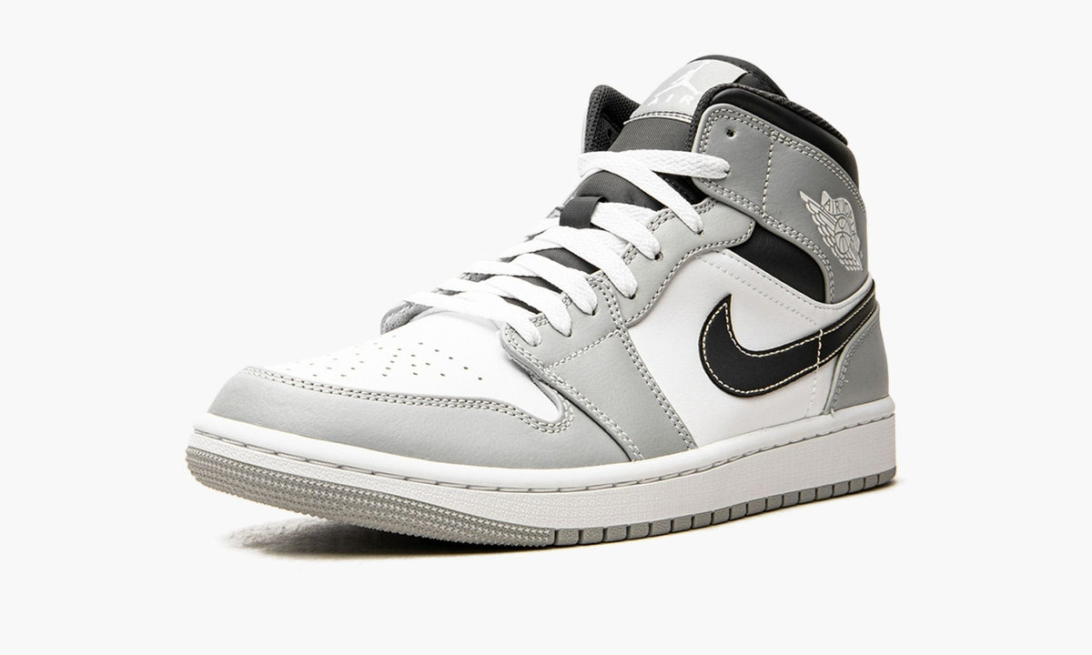 Air Jordan 1 Mid Light Smoke Grey 2.0 Sneakers