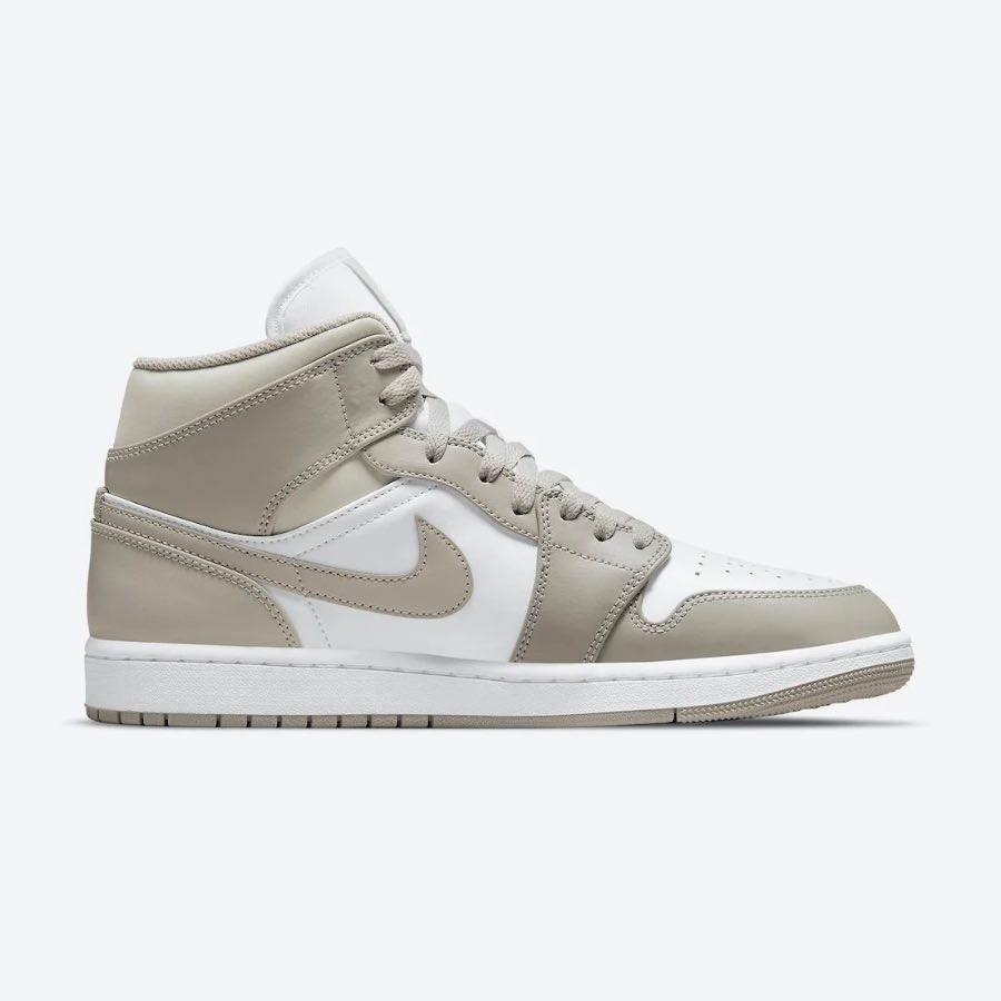 Air Jordan 1 Mid Linen Sneakers