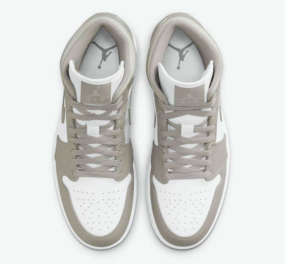 Air Jordan 1 Mid Linen Sneakers