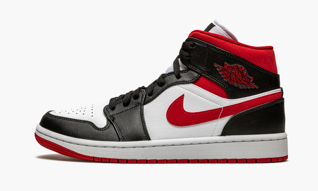 Air Jordan 1 Mid Metallic Red Sneakers