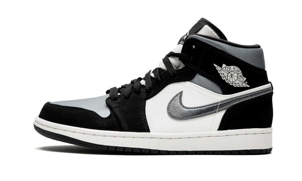 Air Jordan 1 Mid SE "Satin Grey" Sneakers