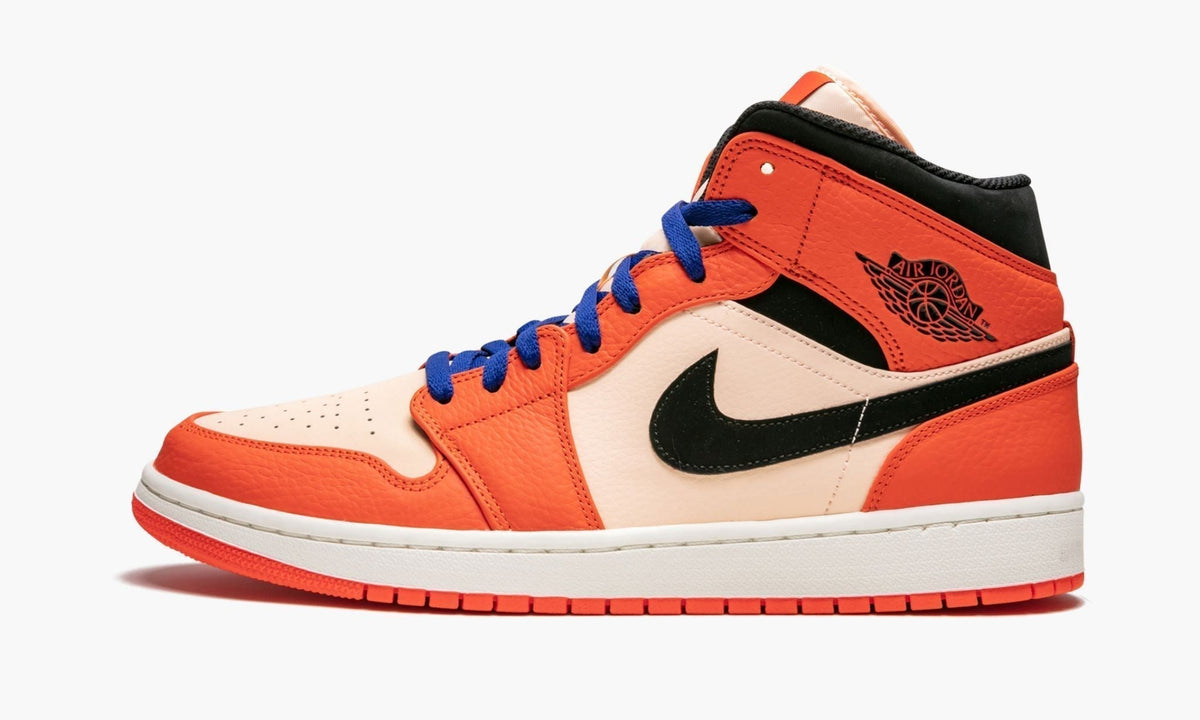 Air Jordan 1 Mid SE "Team Orange" Sneakers