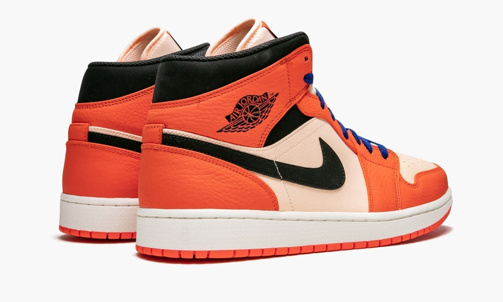 Air Jordan 1 Mid SE "Team Orange" Sneakers