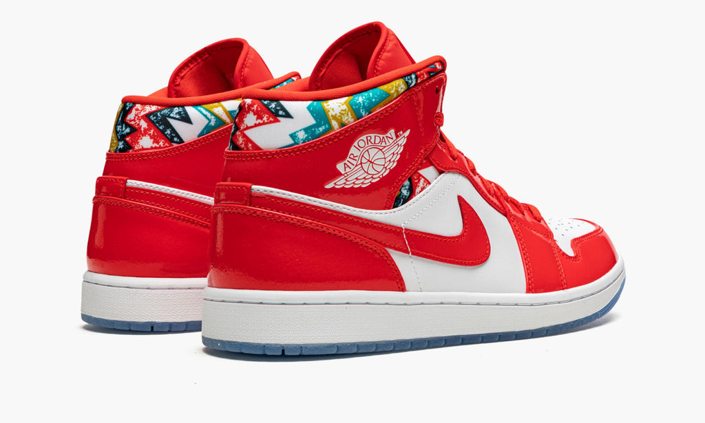 Air Jordan 1 MID SE Barcelona Sweater Sneakers