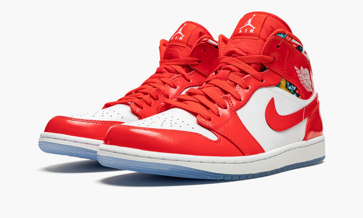Air Jordan 1 MID SE Barcelona Sweater Sneakers