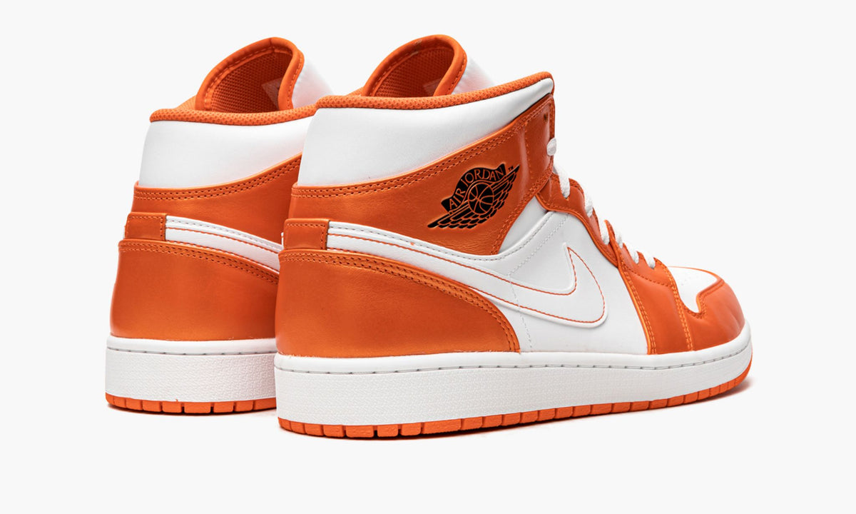 Air Jordan 1 Mid SE Electro Orange Sneakers