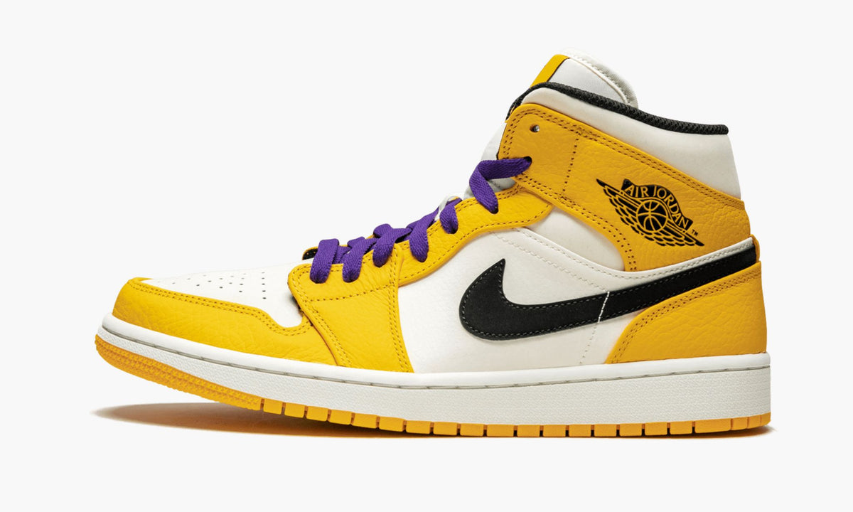 Air Jordan 1 Mid SE Lakers Sneakers