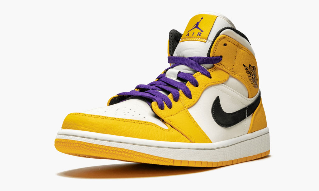Air Jordan 1 Mid SE Lakers Sneakers