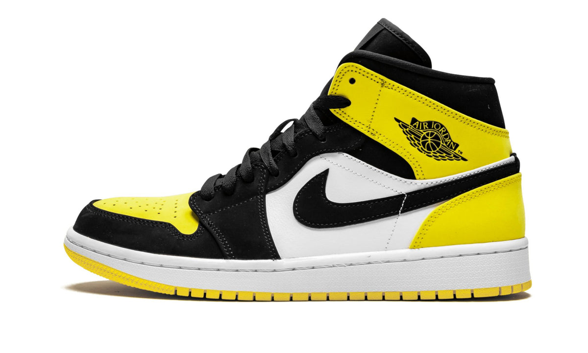 Air Jordan 1 MID SE Yellow Toe Sneakers