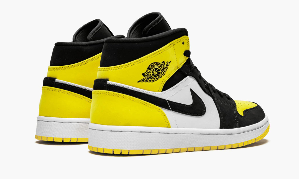 Air Jordan 1 MID SE Yellow Toe Sneakers