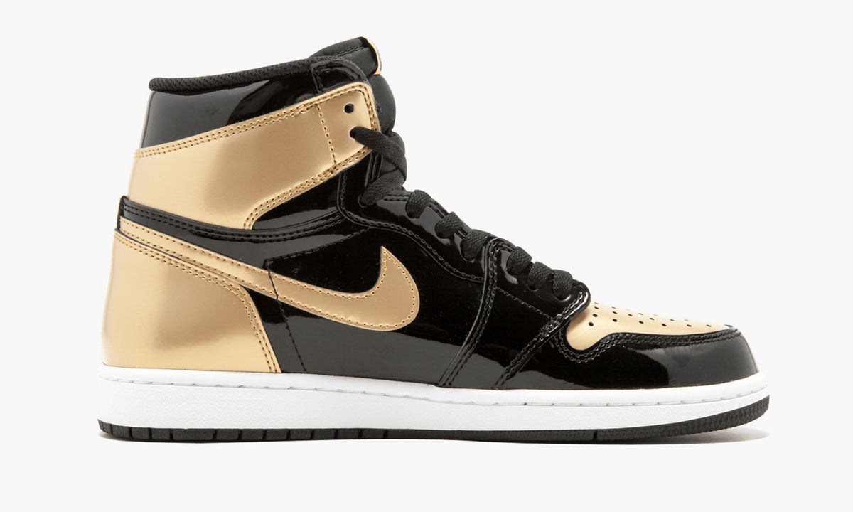 Air Jordan 1 Retro High OG NRG "Gold Toe" Sneakers