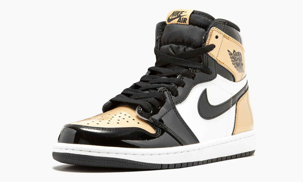 Air Jordan 1 Retro High OG NRG "Gold Toe" Sneakers