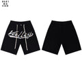 VALE Skittle Graphic Washed Denim Shorts — hero