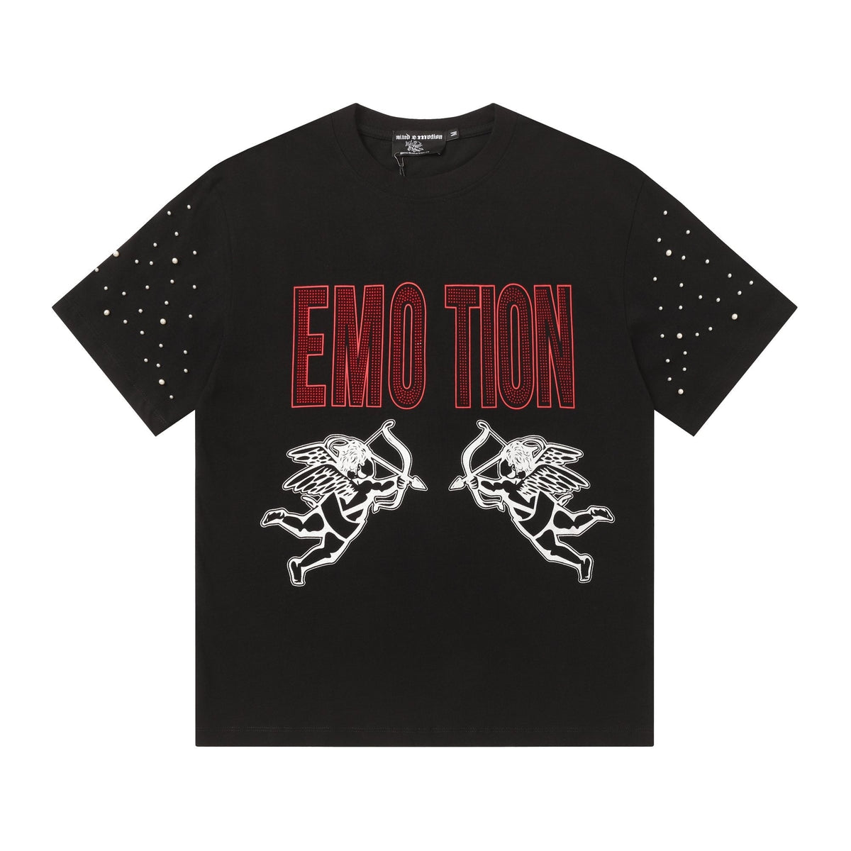 MIXED EMOTION Love or Hate Cupid Graphic T-Shirt — hero