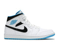 Air Jordan 1 Mid 'Laser Blue' Sneakers