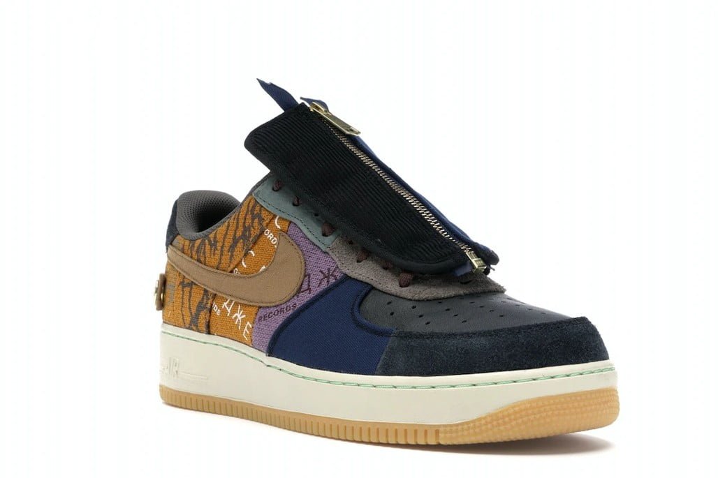 Nike Air Force 1 Low Travis Scott Cactus Jack Sneakers