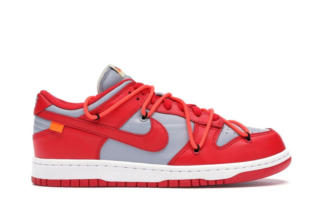 Nike Dunk Low Off-White University Red Sneakers