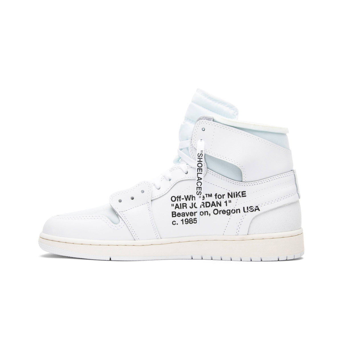 Off-White x Air Jordan 1 Retro High OG White 2018 AQ0818-100 Sneakers