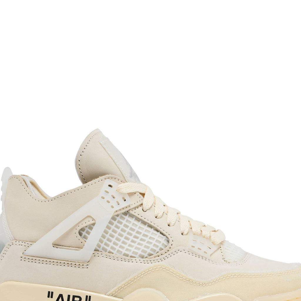 Off-White x Women's Air Jordan 4 SP Sail CV9388-100 Sneakers