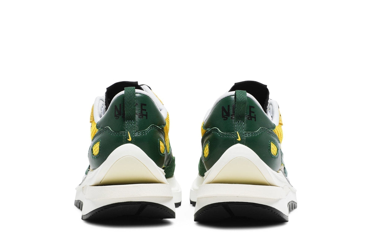 Sacai x Nike VaporWaffle Tour Yellow Stadium Green Sneakers