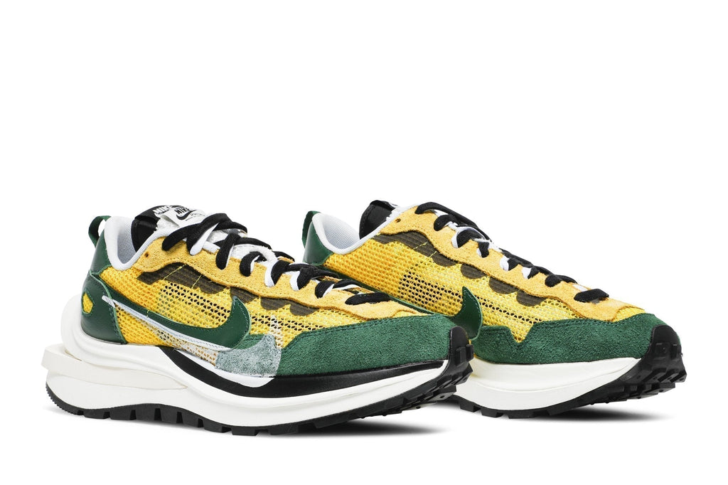 Sacai x Nike VaporWaffle Tour Yellow Stadium Green Sneakers
